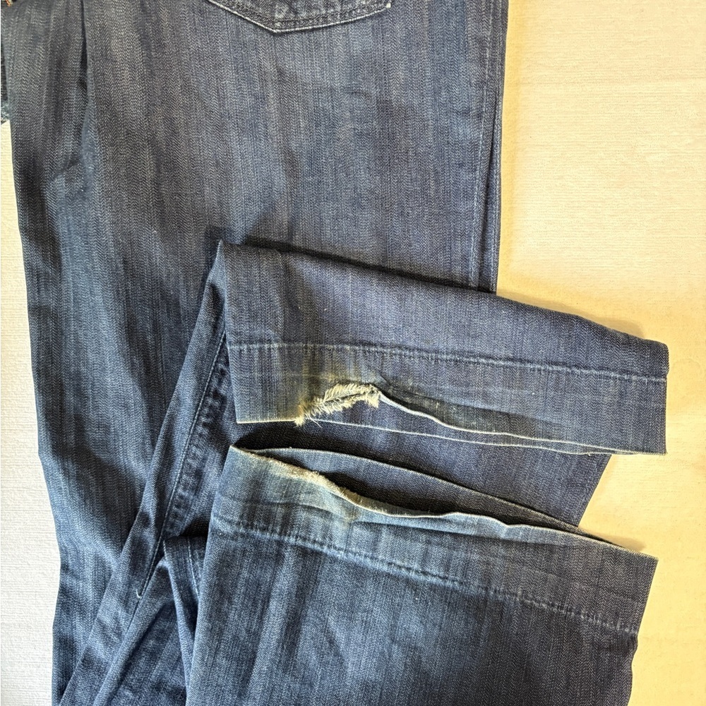 Citizens of Humanity Birkin #186 Low Waist Wide Leg Size 30 Cut 4553 Style 186-1 - Picture 10 of 10